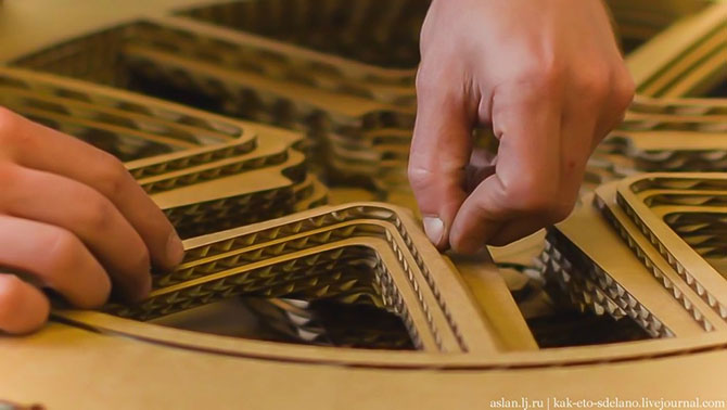 Как сделать настоящий Lexus из картона