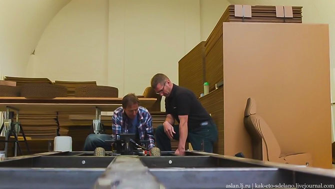 Как сделать настоящий Lexus из картона