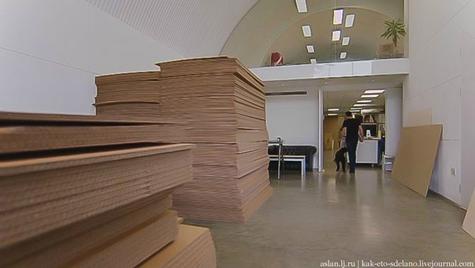 Как сделать настоящий Lexus из картона