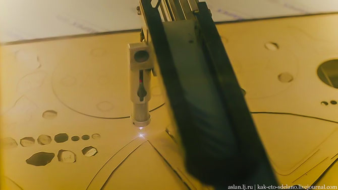 Как сделать настоящий Lexus из картона