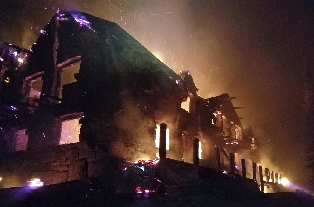 Разгул огненной стихии в США