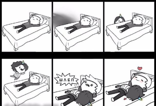 Смешные комиксы
