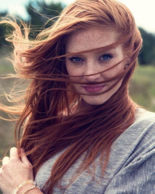 Милые девушки с веснушками