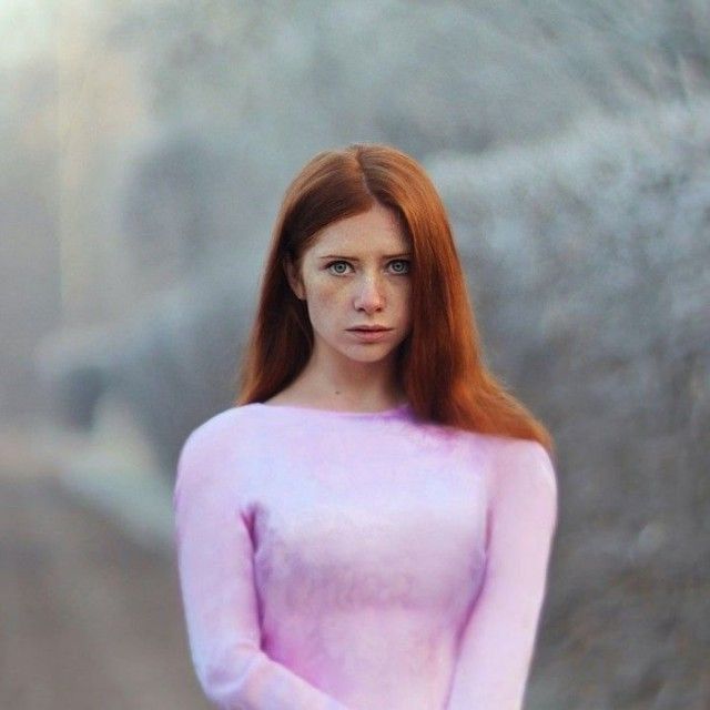 Милые девушки с веснушками