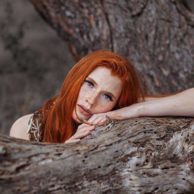 Милые девушки с веснушками