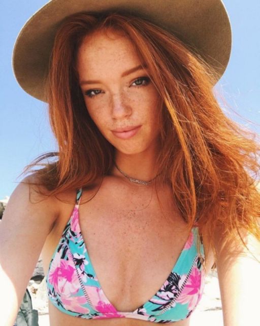 Милые девушки с веснушками