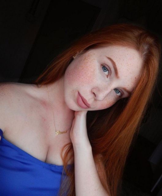 Милые девушки с веснушками