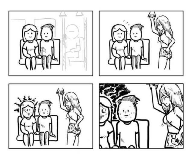 Смешные комиксы