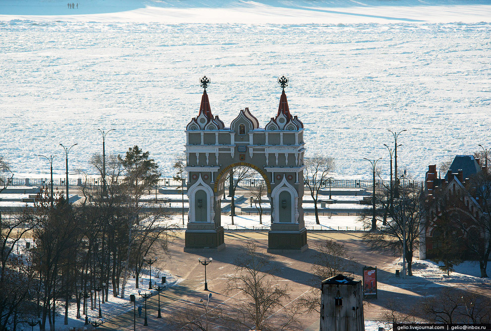 Благовещенск с высоты Благовещенск с высоты