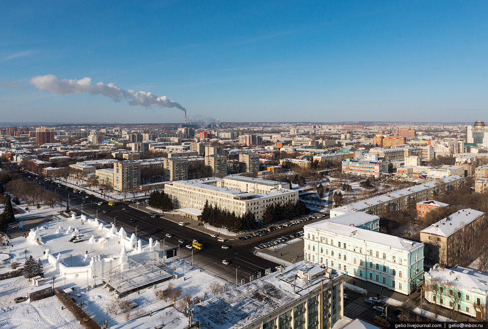 Благовещенск с высоты Благовещенск с высоты