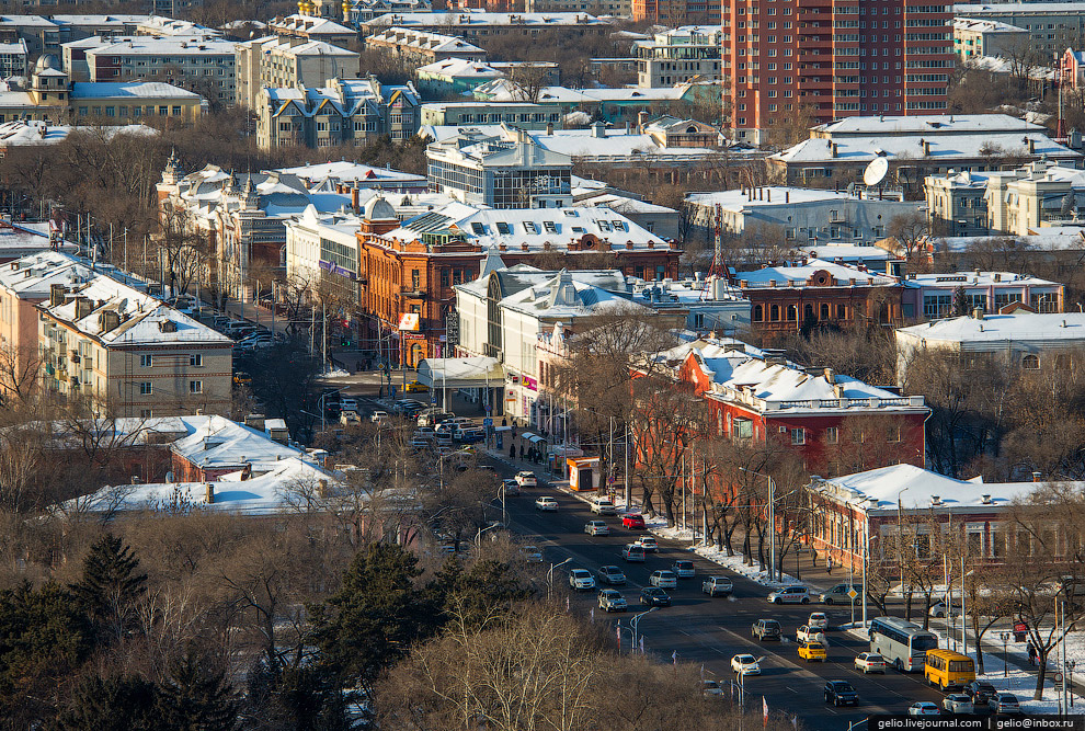 Благовещенск с высоты Благовещенск с высоты