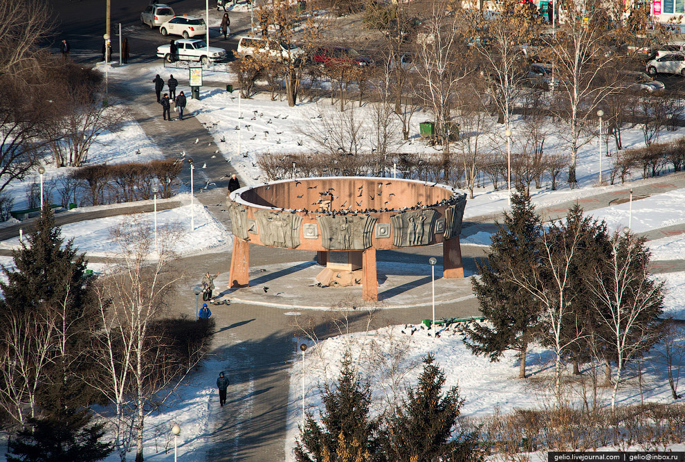 Благовещенск с высоты Благовещенск с высоты