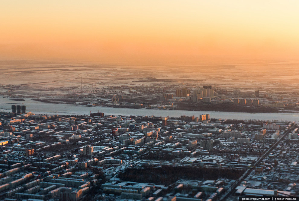 Благовещенск с высоты Благовещенск с высоты