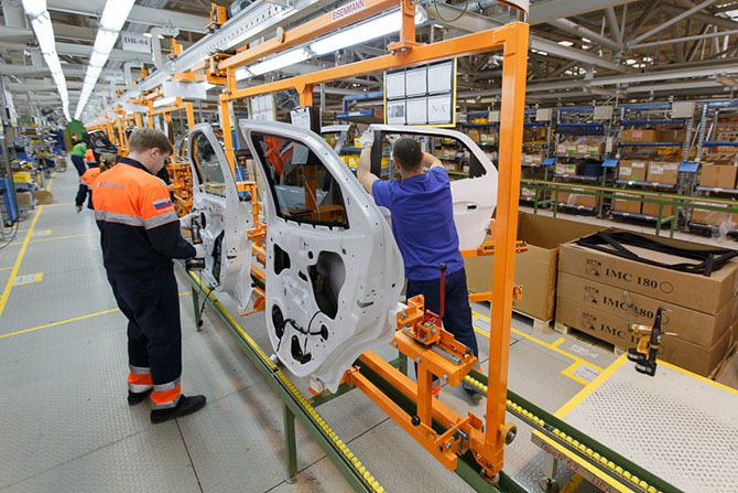 Как собирают автомобили Ford в Татарстане Как собирают автомобили Ford в Татарстане
