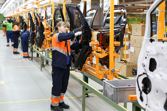 Как собирают автомобили Ford в Татарстане Как собирают автомобили Ford в Татарстане