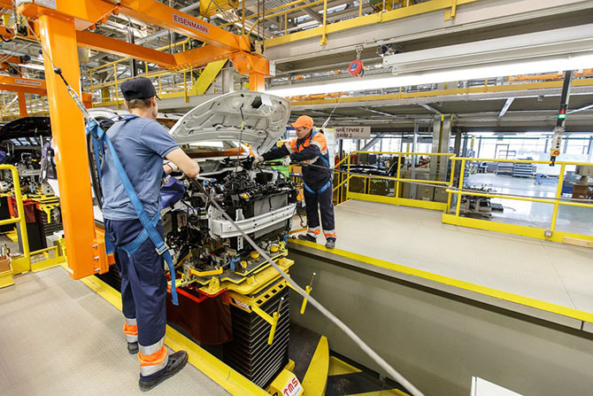 Как собирают автомобили Ford в Татарстане Как собирают автомобили Ford в Татарстане