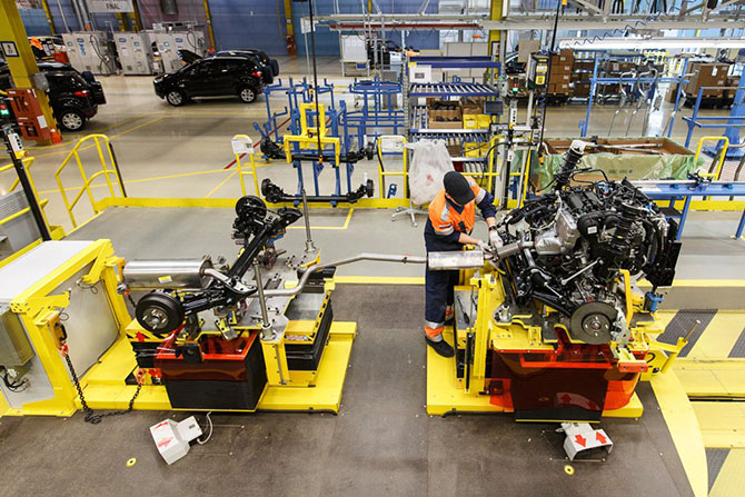 Как собирают автомобили Ford в Татарстане Как собирают автомобили Ford в Татарстане