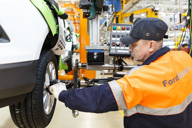 Как собирают автомобили Ford в Татарстане Как собирают автомобили Ford в Татарстане