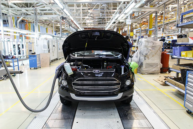 Как собирают автомобили Ford в Татарстане Как собирают автомобили Ford в Татарстане