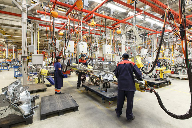 Как собирают автомобили Ford в Татарстане Как собирают автомобили Ford в Татарстане