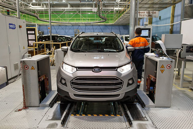 Как собирают автомобили Ford в Татарстане Как собирают автомобили Ford в Татарстане