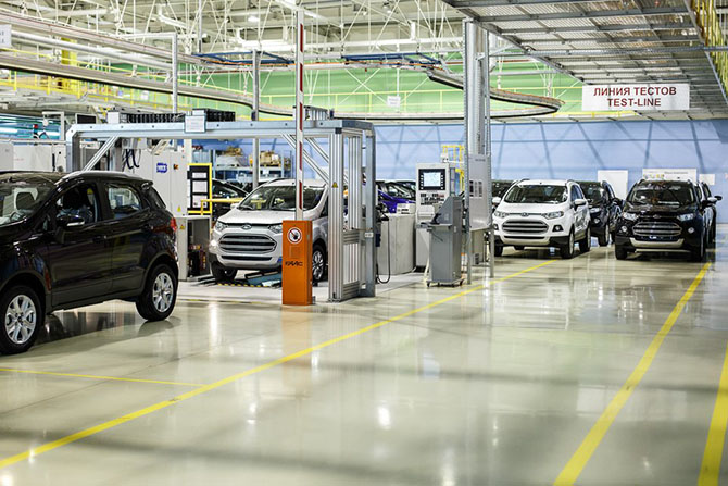 Как собирают автомобили Ford в Татарстане Как собирают автомобили Ford в Татарстане