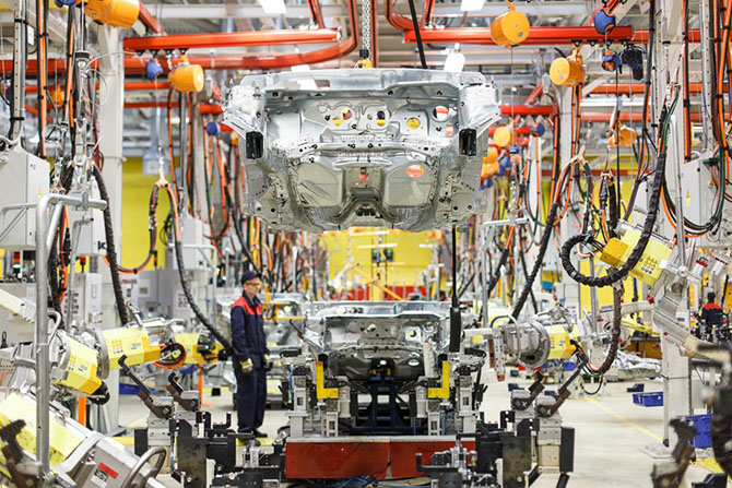 Как собирают автомобили Ford в Татарстане Как собирают автомобили Ford в Татарстане