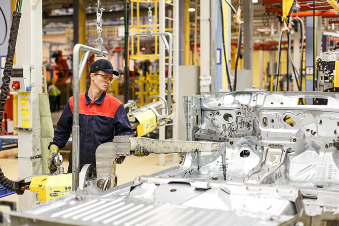 Как собирают автомобили Ford в Татарстане Как собирают автомобили Ford в Татарстане