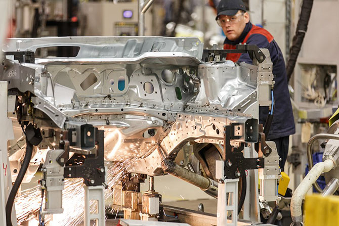 Как собирают автомобили Ford в Татарстане Как собирают автомобили Ford в Татарстане