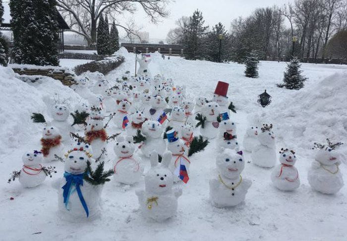 Актуальный зимний юмор