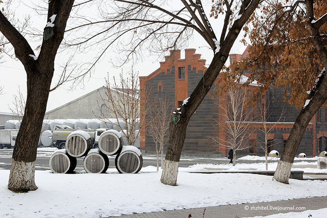 Экскурсия на коньячный завод в Ереване