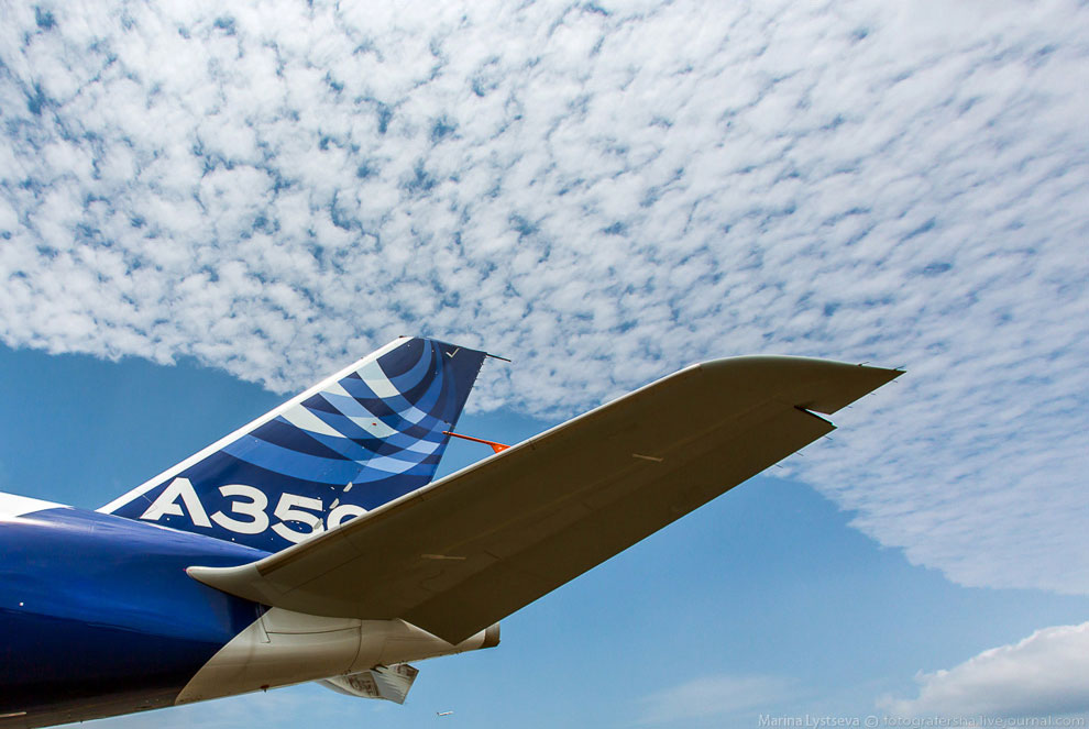 Новый самолет Airbus A350
