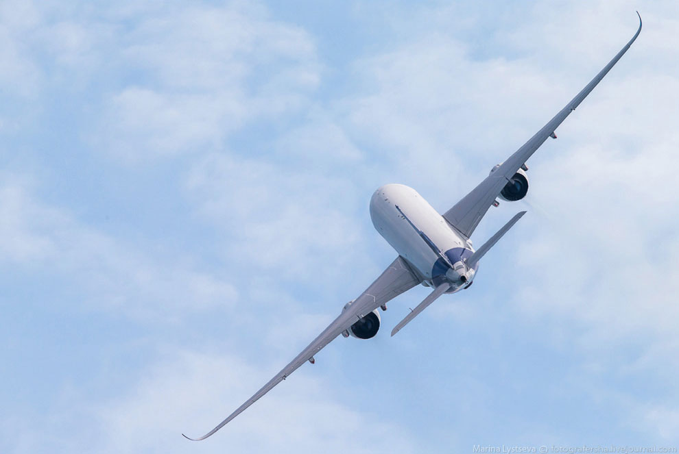 Новый самолет Airbus A350