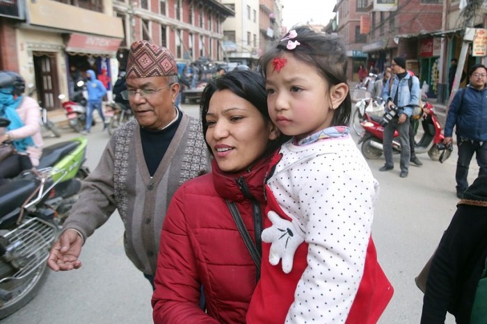 Кумари – земные богини в Непале