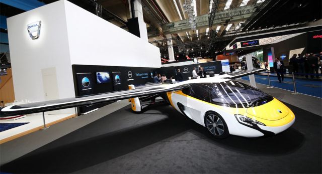 От пробок избавят летающие автомобили