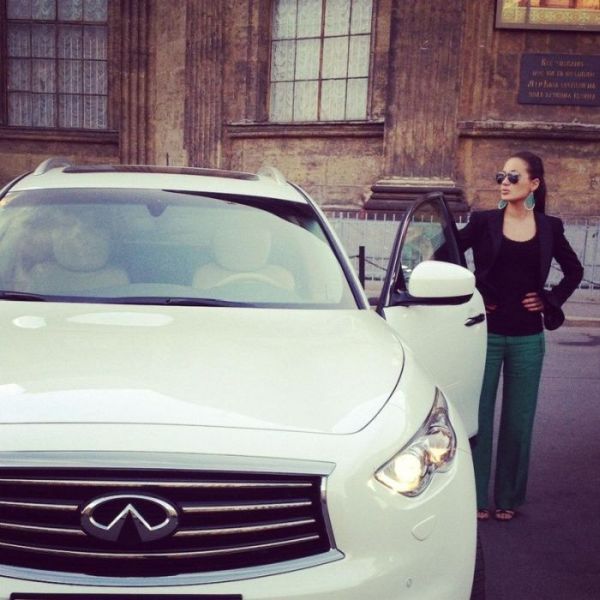 Красивые девушки и их автомобили (103 фото)