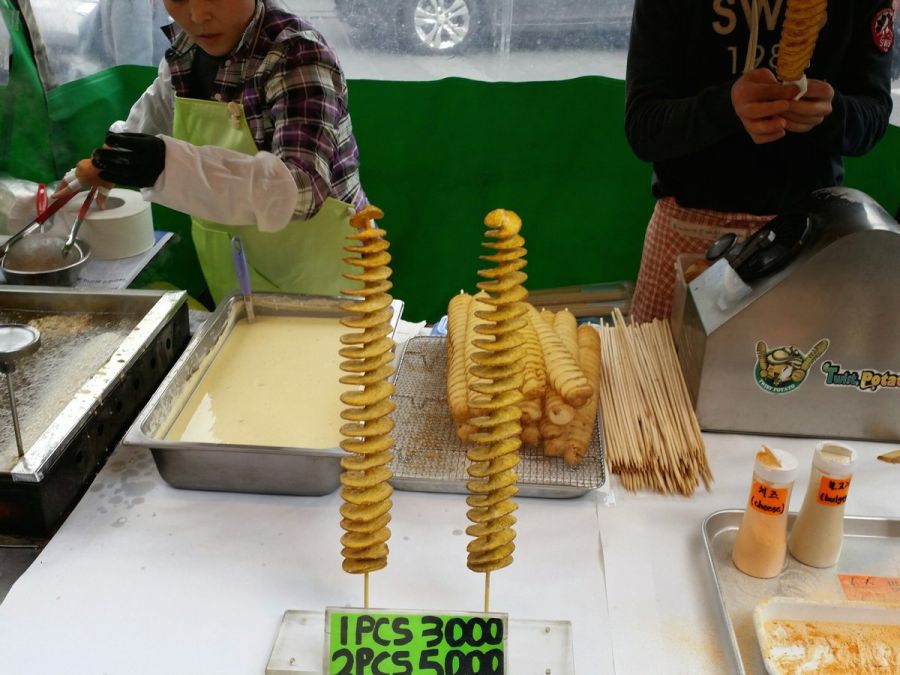 Гастрономическое путешествие по улицам Кореи (29 фото)