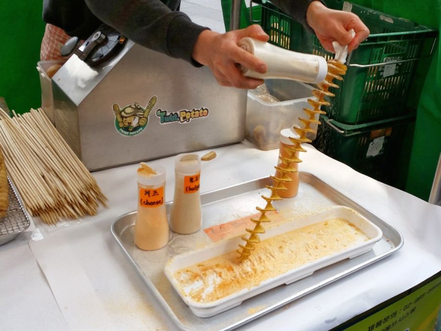 Гастрономическое путешествие по улицам Кореи (29 фото)