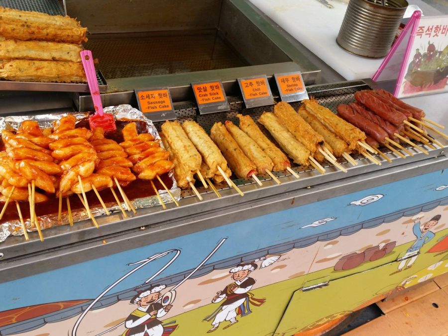 Гастрономическое путешествие по улицам Кореи (29 фото)