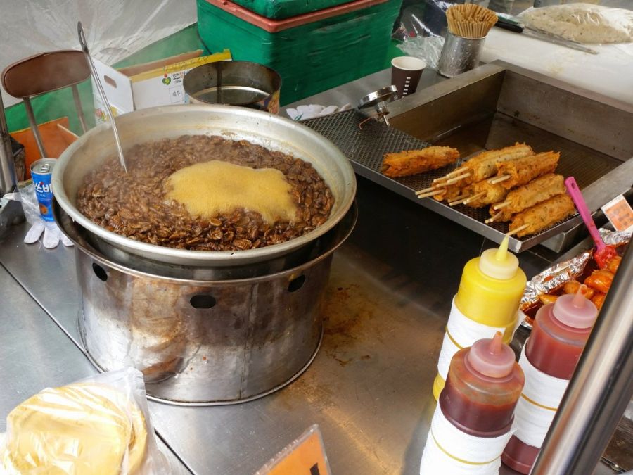 Гастрономическое путешествие по улицам Кореи (29 фото)