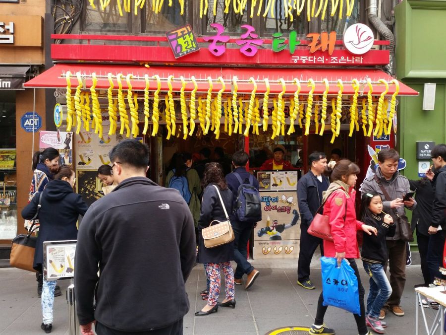 Гастрономическое путешествие по улицам Кореи (29 фото)