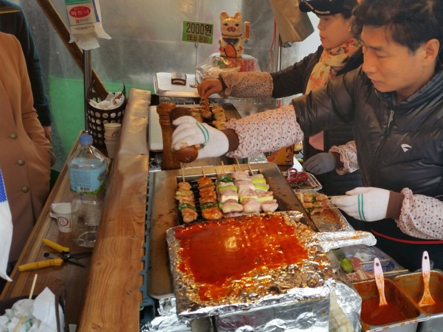 Гастрономическое путешествие по улицам Кореи (29 фото)