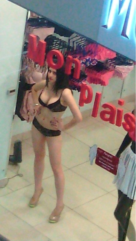 Манекен в Барнауле (5 фото)