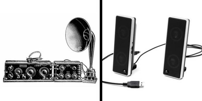 Бытовые предметы тогда и сейчас