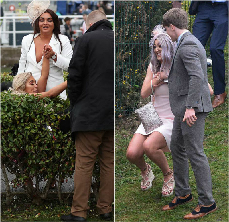 Ladies Day на скачках в Эйнтри