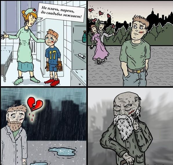 Веселые комиксы