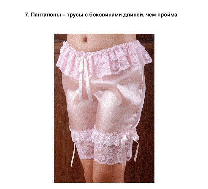 Путеводитель по женским трусам для мужчин