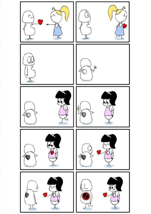 Смешные комиксы