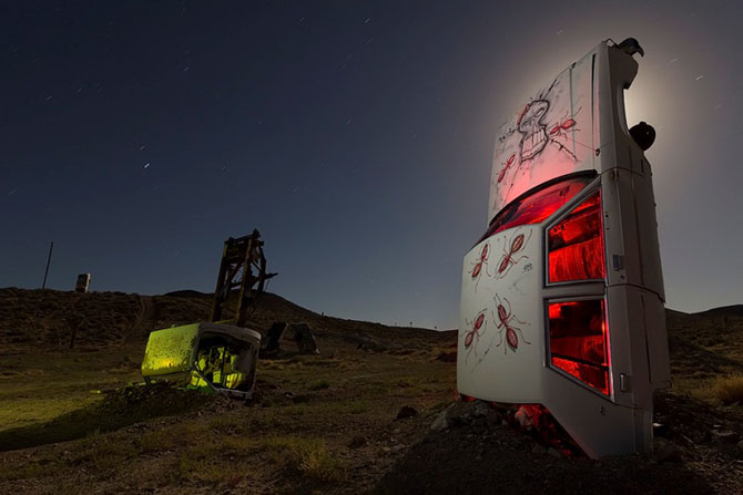 Международный автомобильный лес в Неваде (16 фото)