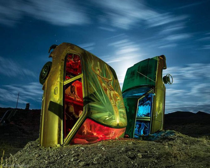 Международный автомобильный лес в Неваде (16 фото)